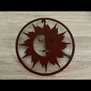 Metal Sun Trivet/Wall Hanging